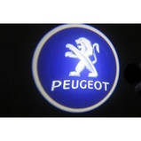 Підсвітка дверей Peugeot на батарейках, фото 3