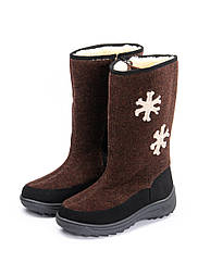 Валенки сукіні Tellus 34-82SBRL світло-коричневі 38