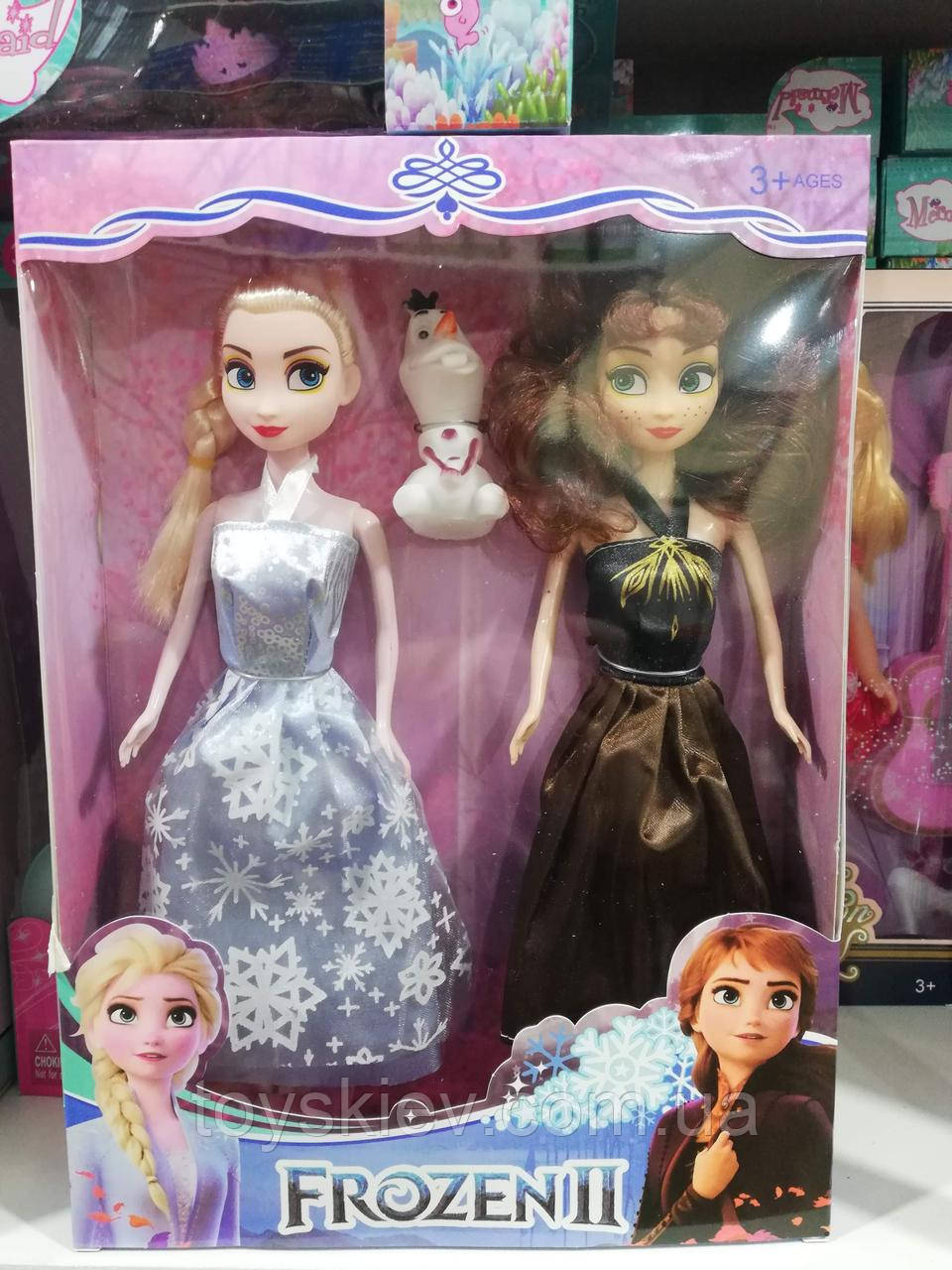 Лялька Фрозен Frozen Анна й Ельза 2 новорічний подарунок для дівчинки., фото 1