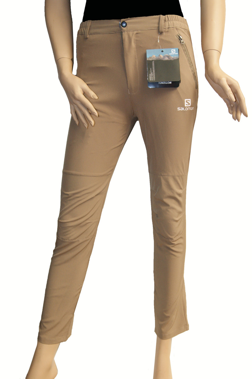 Спортивні штани жіночі Salomon №18 бежевий, XL