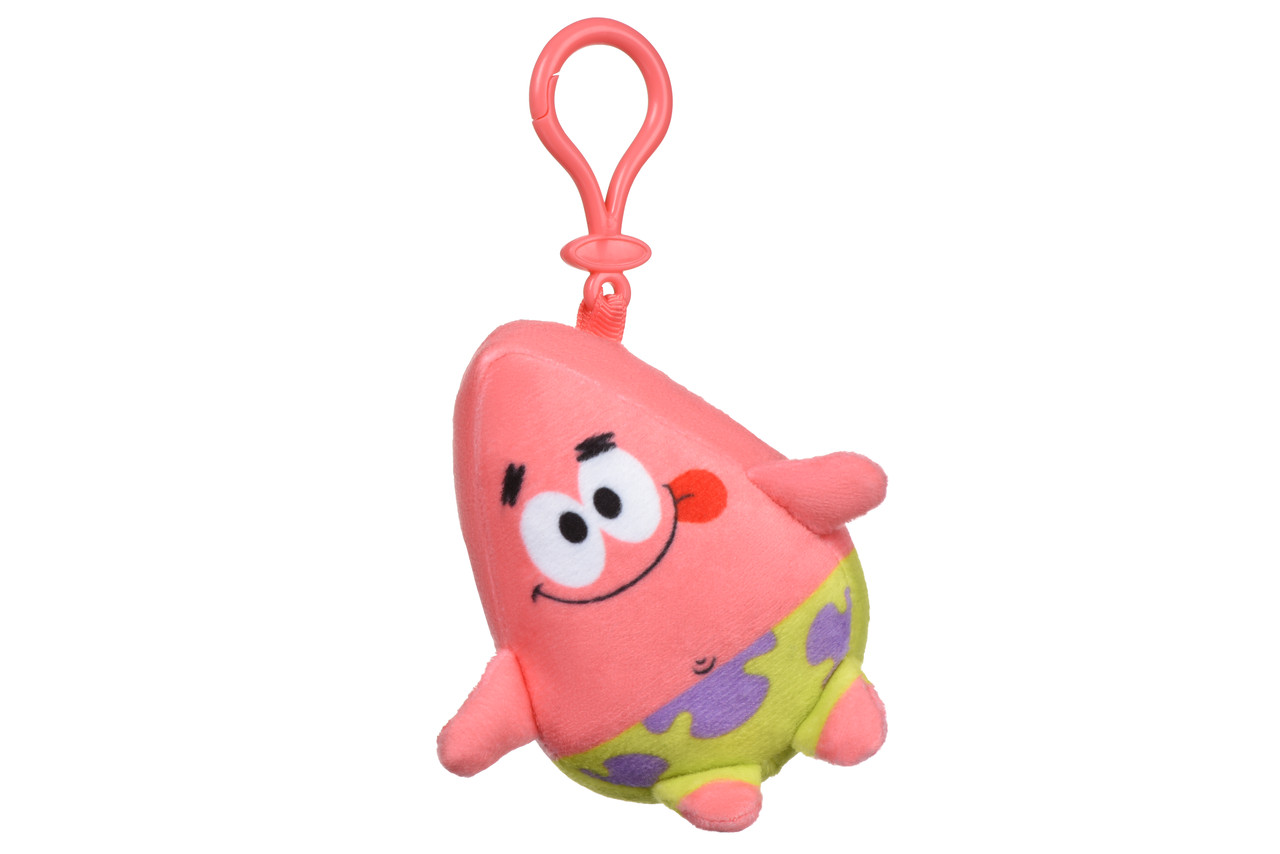 Іграшка-брелок Mini Сlip Plush Patrick Star (Патрик Стар), 10 см, «SpongeBob SquarePants» (EU690400-4)