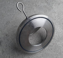 Клапан зворотний міжфланцевий неіржавкий ду 40