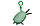 Іграшка-брелок Mini Сlip Plush Sheldon J. Plankton (Планктон), 10 см, «SpongeBob SquarePants» (EU690400-5), фото 3
