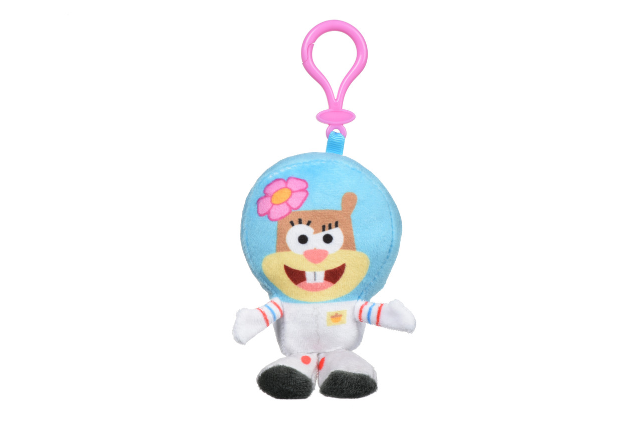 Іграшка-брелок Mini Сlip Plush Sandra «Sandy» Cheeks (Сенді Чікс), 10 см, «SpongeBob SquarePants» (EU690400-6)