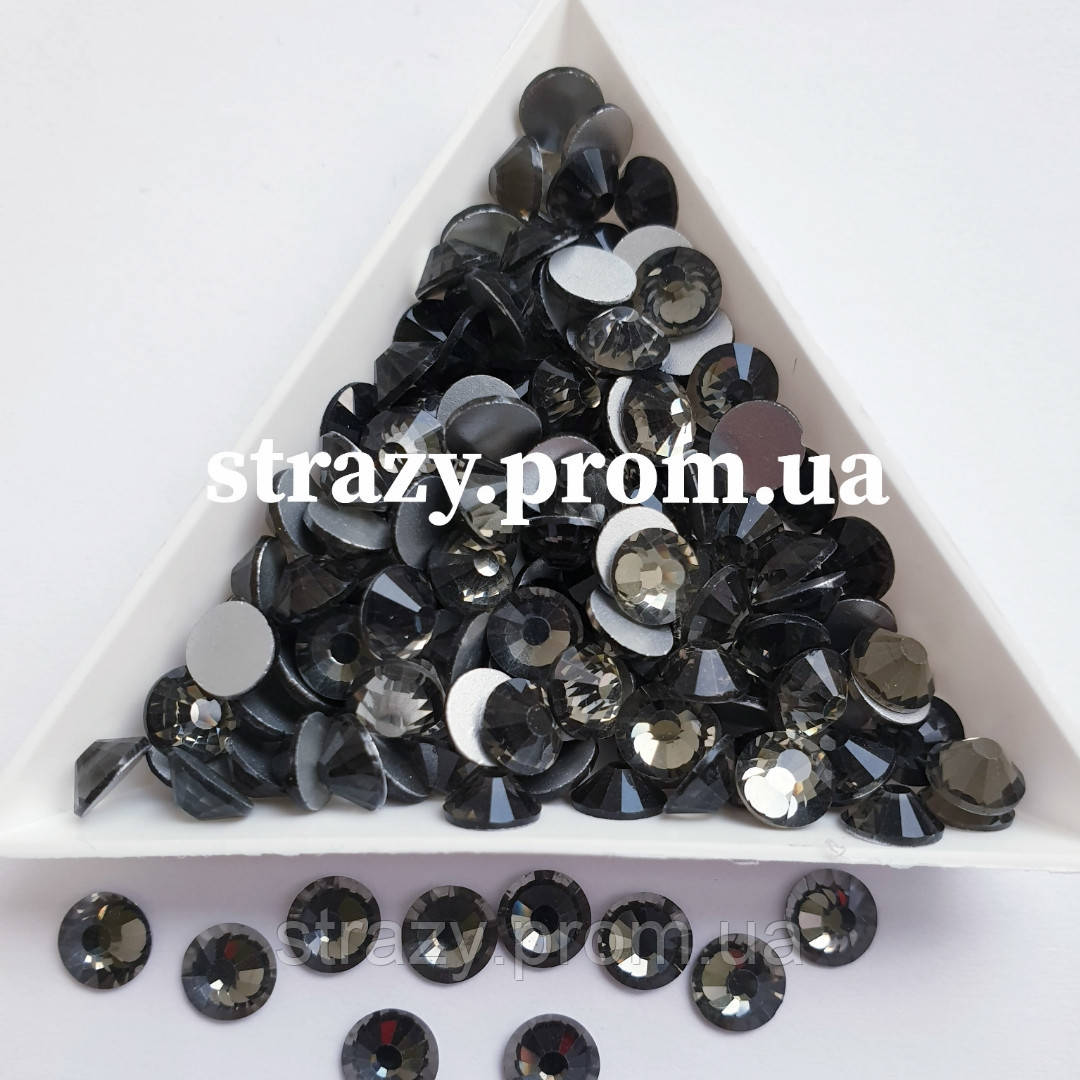 Стрази ss30 Black Diamond (6,5 мм) 50шт "Crystal Premium"