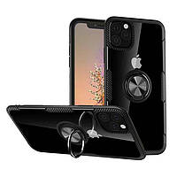 Чехол Primolux Ring Magnetic Stand для Apple iPhone 11 Pro - Black