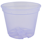 Горщик прозорий для орхідей 12,0*9,0 см/0,68 л, фото 4