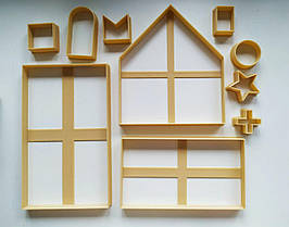 3D формочки-вирубки для пряників "Будинок 13"