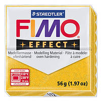 УЦІНКА_ТЕРМІН Пластика Effect, Золото з блискітками, 57г, Fimo 8020-112
