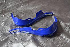 Мотозахист рук ударостійкий з кріпленням на кермо 22 мм (синя) варіант 7