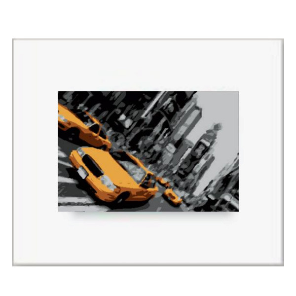 Картина "NY 5th Avenue", 31х26 см