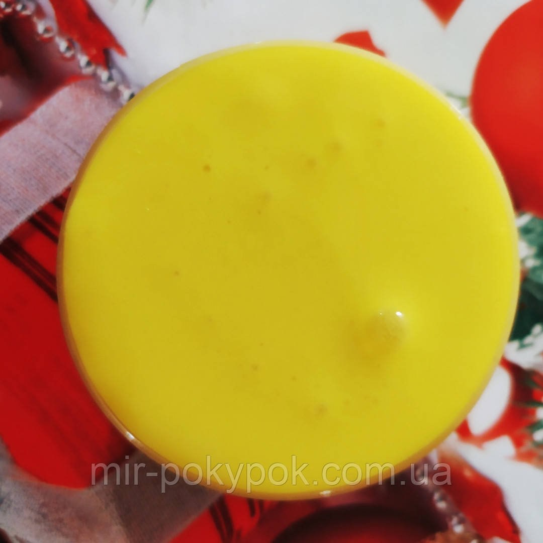 Баттер слайм желтый, лизун, жвачка для рук , объем 60 мл - фото 2 - id-p893501610