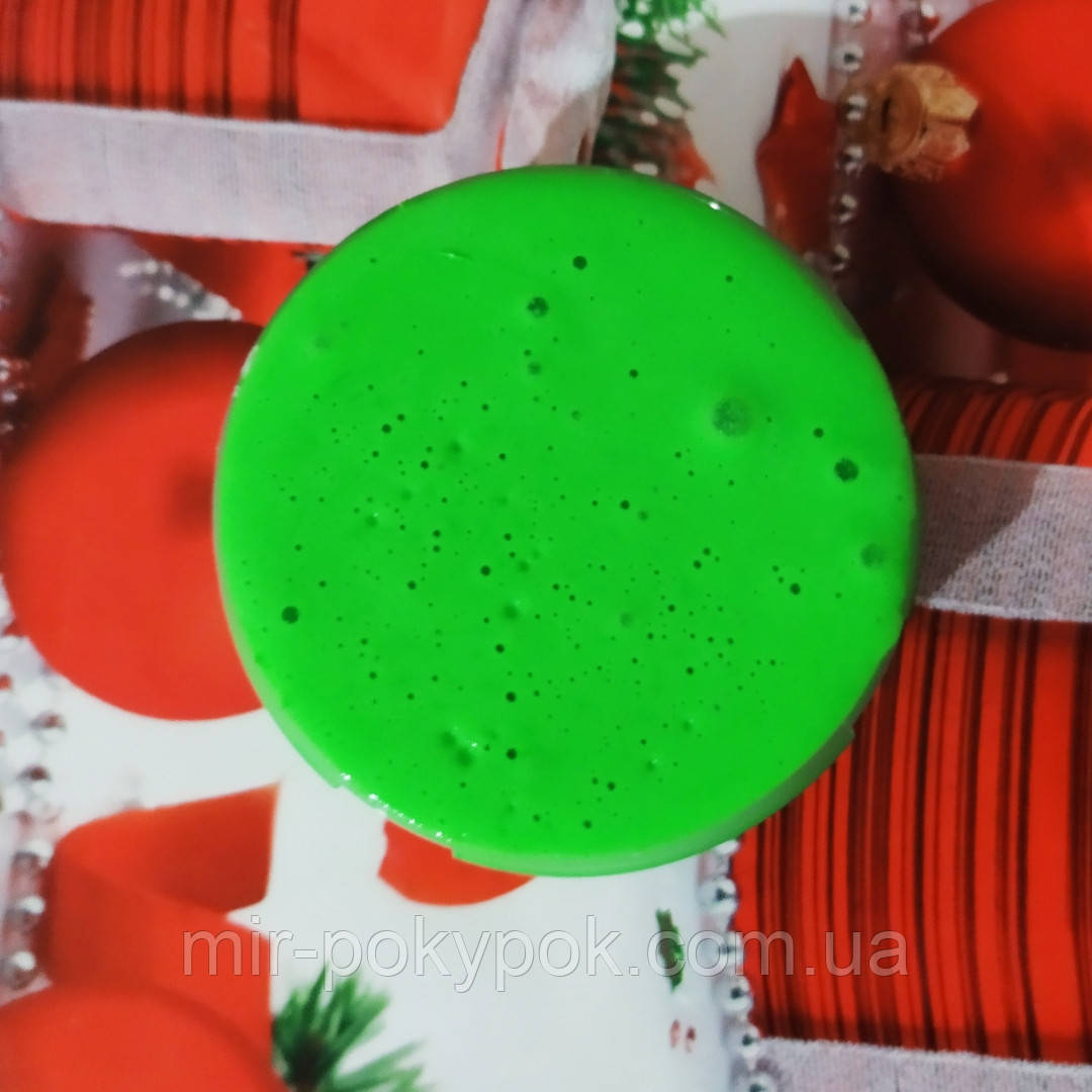 Баттер слайм зеленый, лизун, объем 60 мл - фото 2 - id-p911970024