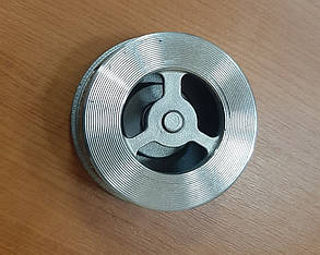 Клапан обратный пружинный нержавеющий межфланцевый ду 15