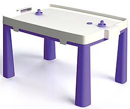 Набір столик + аерохокей і два стільця (04580/41) Фіолетовий, фото 3