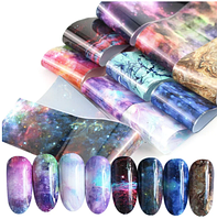 Набір фольги "Галактика", 10 шт.