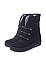 Черевики жіночі зимові чорні натуральна замша Україна Injers - розмір 37 (24 см), фото 2