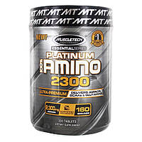 MuscleTech Platinum 100% Amino 2300 (320 таб.=160 порций), BCAA