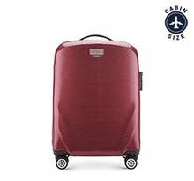 Wittchen валіза ручна поклажа 56-3P-571-35 полікарбонат 32 л. Вітрівна витчена валіза червона на колесах