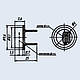 ФР-162А фоторезистор  з двома катодами (діапазон спектральної чутливості 720-1200нм), фото 2
