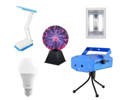 Лампи, лампи, освітлення