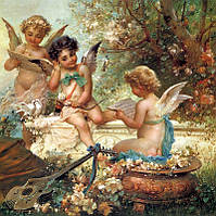 Набор алмазной вышивки (мозаики) "Три милых Ангела"