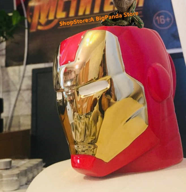 Кружка керамічна 3D Залізна Людина Iron Man М IM mug.981