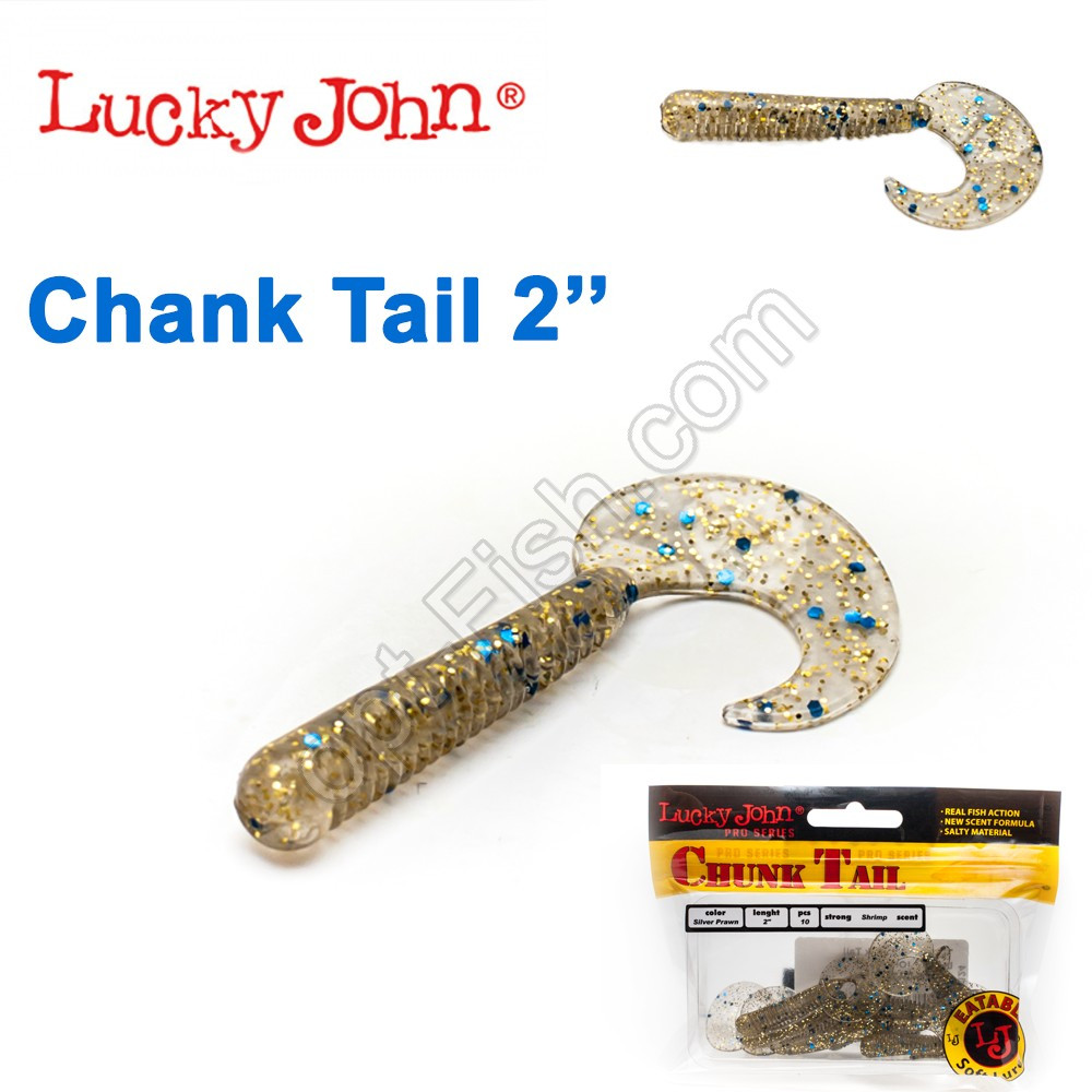 Твістер 2 Chank Tail LUCKY JOHN * 10 140105-CA35