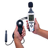 Багатофункціональний вимірювальний прилад (5 в 1) FLUS ET-965, фото 5