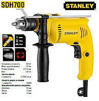 Дрель ударная сетевая STANLEY P=700 Вт патрон/ключ Ø≤13 мм SDH700-RU