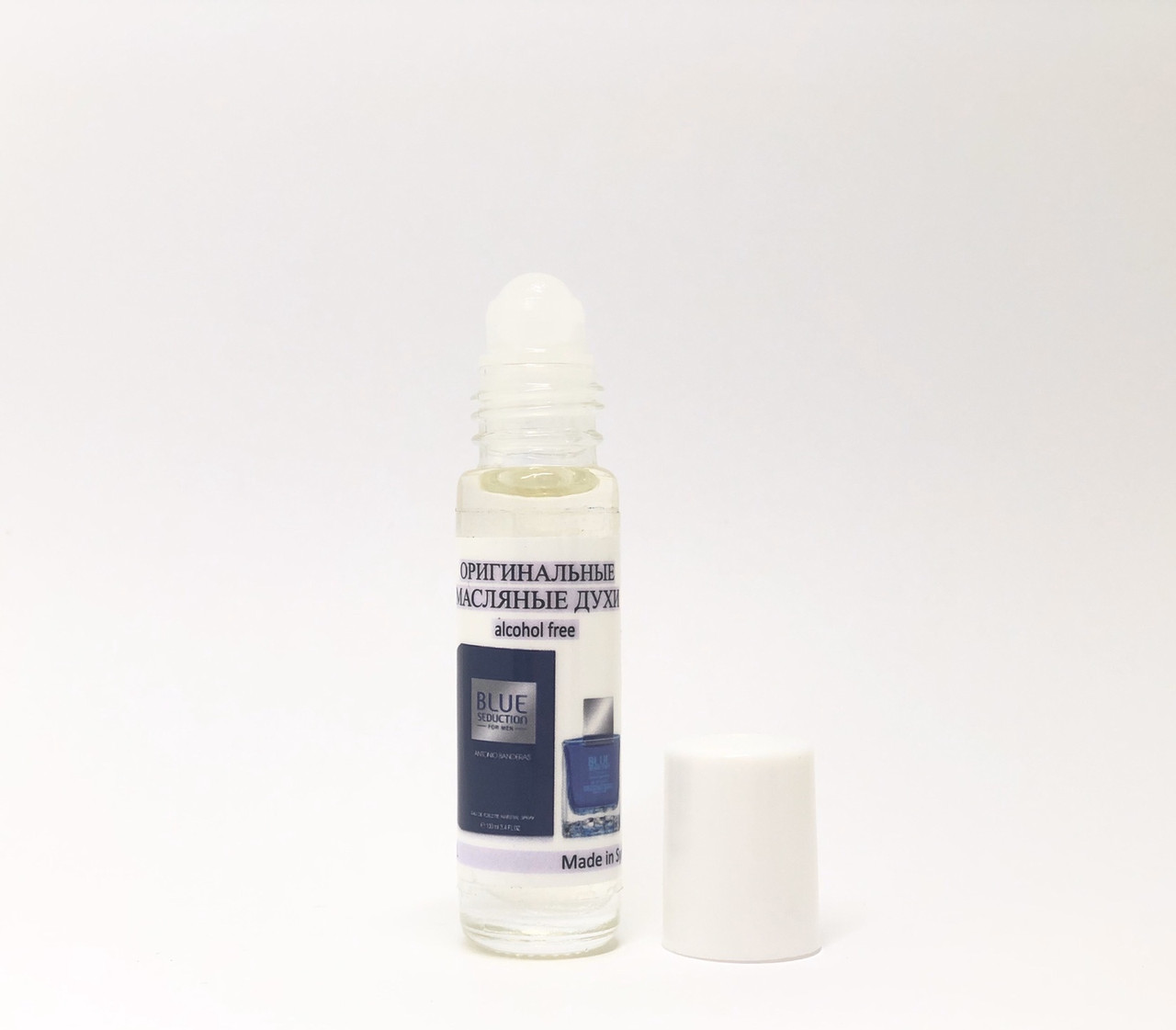 Оригінальні чоловічі масляні парфуми Antonio Banderas Blue Seduction (Антоніо Бандерас Блю Седакшн) 9 мл, фото 1