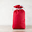 Новорічний різдвяний подарунковий мішечок — санта спортсмен, червоний, фото 2