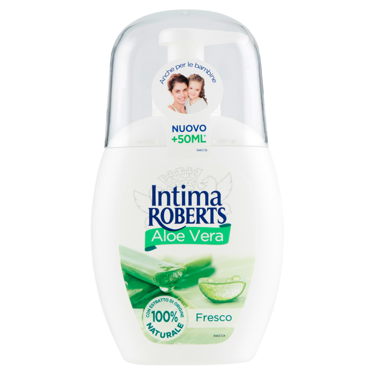 ЗАСІБ ДЛЯ ІНТИМНОЇ ГІГІЄНИ 200+50 ML ALOE VERA ОСВІЖАЮЧИЙ NEUTRO ROBERTS