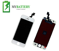 Дисплей (LCD) iPhone 5S/ SE с сенсором белый