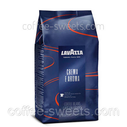 Зерновий кави Lavazza Crema e Aroma 1kg, фото 2