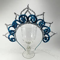 Корона для Сніжинки або Снігової Королеви сніжинка Зірка обідок корона на корпоратив або ранок