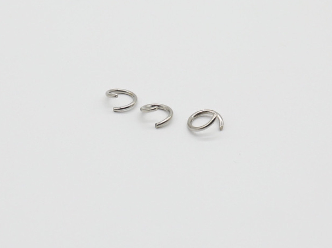 Перехідник для кілець. Колір "срібло". 8,5х1,2мм. 10000шт/уп., фото 1