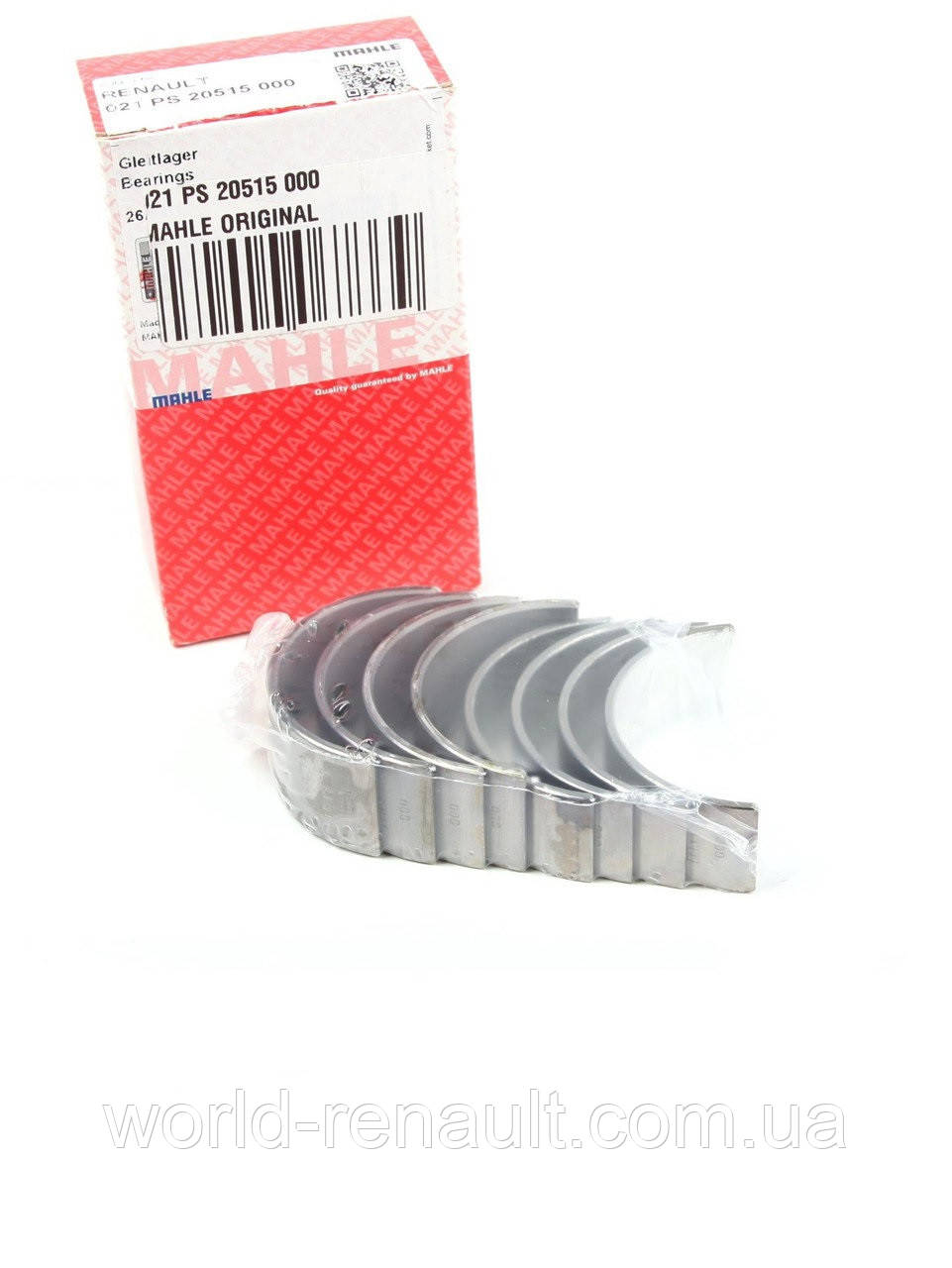 Вкладыши шатунные ( 8 шт, STD мм ) на Renault Duster II 2018 - K9K 1 ...