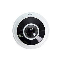 IP-відеокамера купольна Uniview IPC814SR-DVSPF16 (Рибий око)