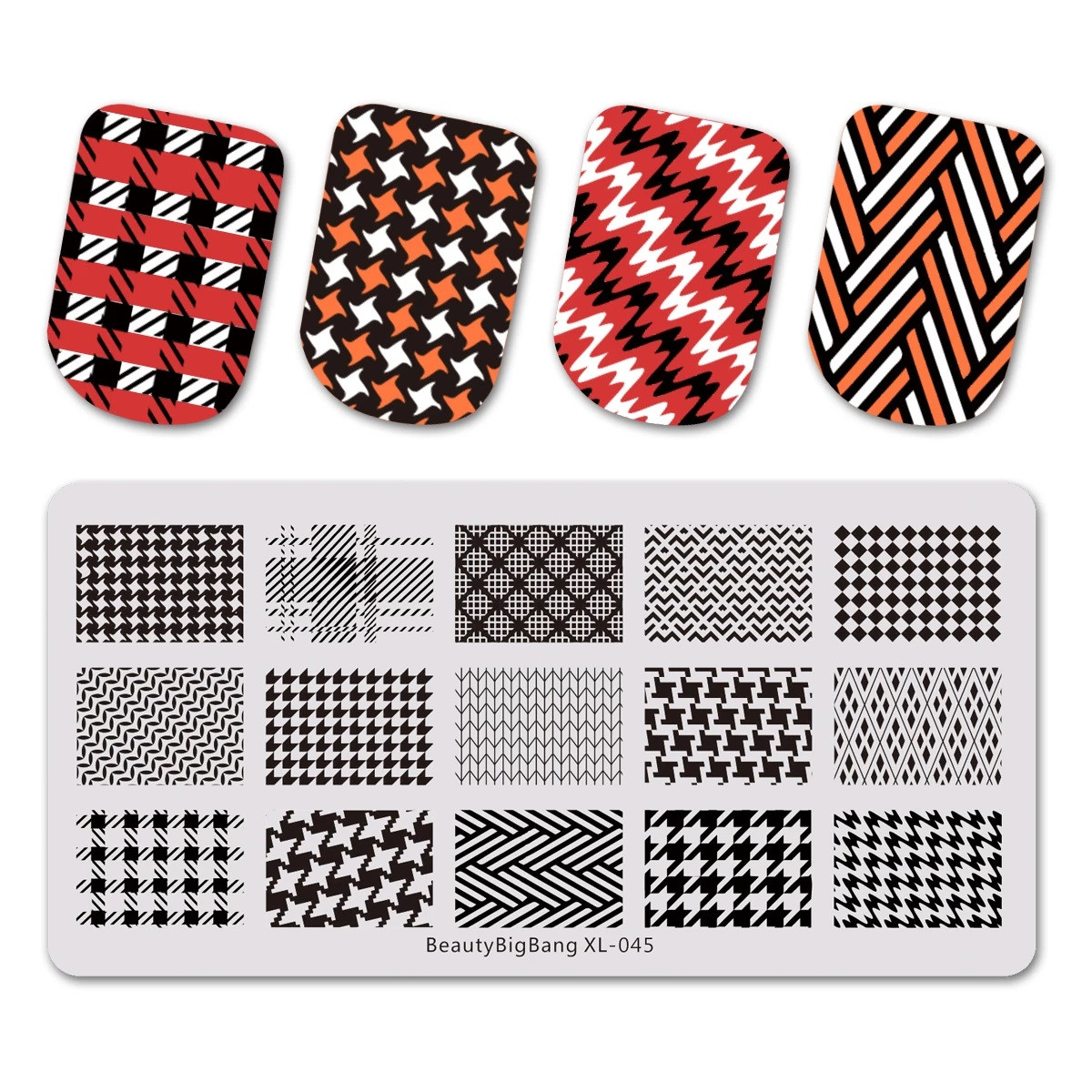Пластина для стемпинга Beauty Big Bang XL-045