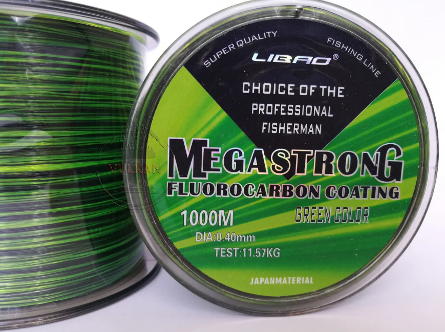 Волосінь (флюорокарбон) Libao Megastrong fluorocarbon 1000 м.