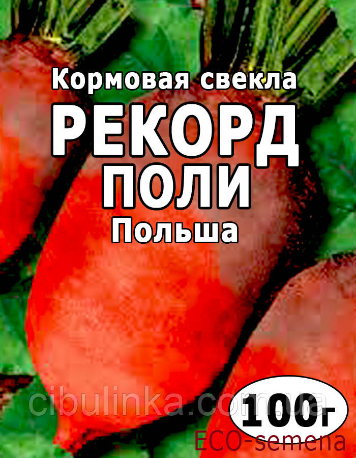 Насіння буряка кормове Рекорд Полі, Польща, 100 г