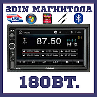 Автомагнітола з екраном 7 дюймів, блютуз Cyclone mp-7027