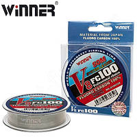 Флюорокарбон Winner Fluro Carbon 100% V8 No0180328 50 мм 0,25 мм *