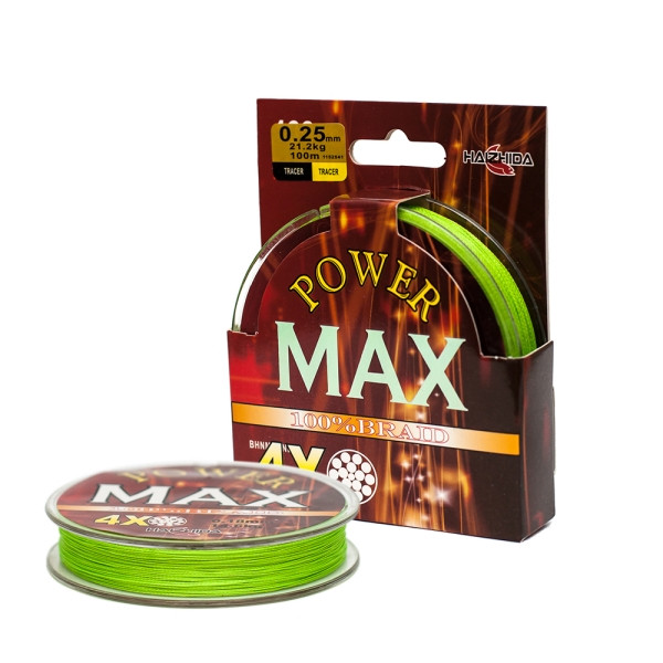 Шнур Power Max 4x 100 м 0,25 мм *, фото 1