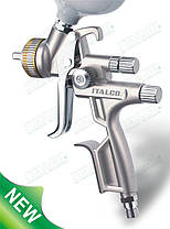 Краскопульт для фарбування автомобіля LVMP, 600мл, 1,3 Italco Gloss-1.3 LM, фото 4