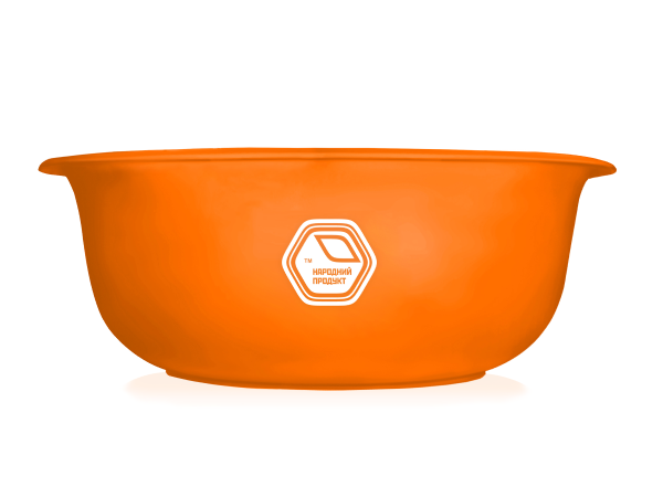 Миска 5 л помаранчева (арт. 106о), фото 1