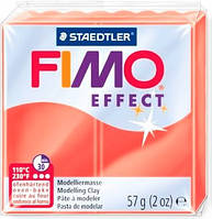 Пластика Effect, Червона напівпрозора, 57г, Fimo 8020-204