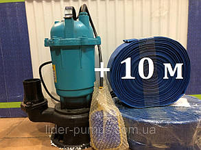 Насос дренажно-фекальний DELTA WQD1-1.1 + шланг 10 м.