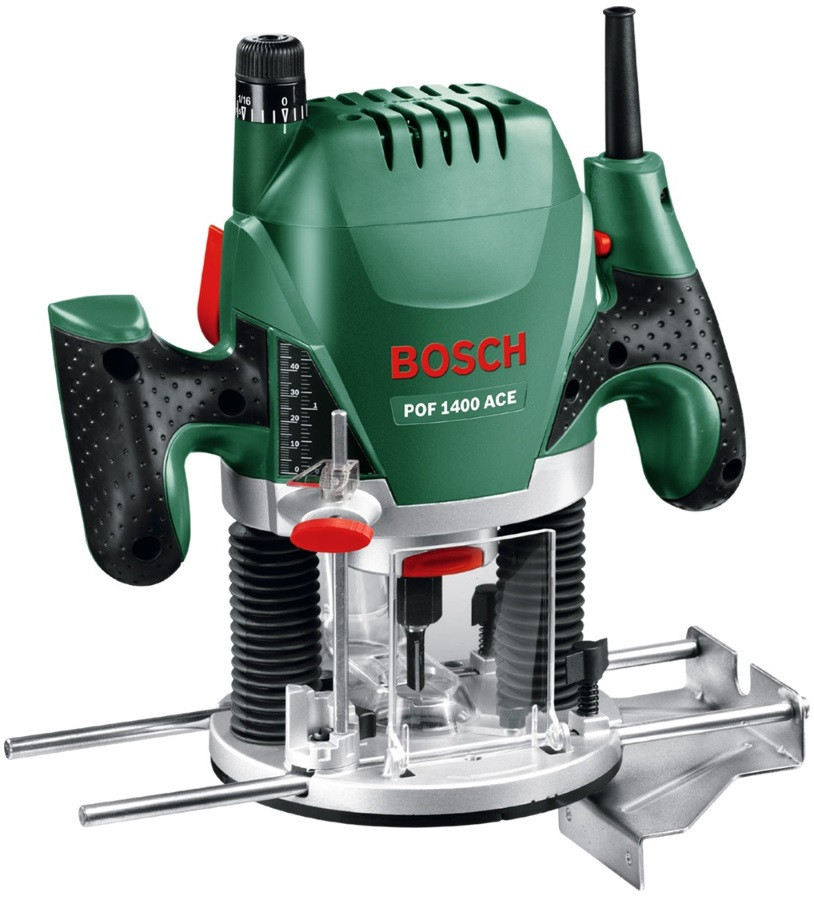 Фрезер Bosch POF 1400 ACE + набір фрез (1.4 кВт, 0-55 мм) (060326C801)